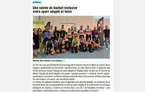 Soirée Sport Adapté vs Section Loisir