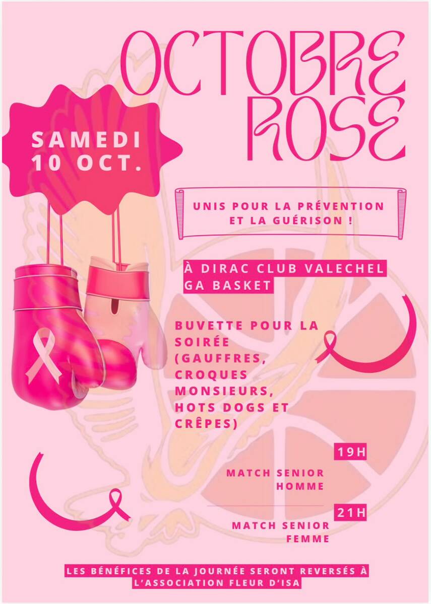 Octobre Rose à Dirac