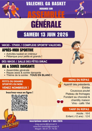 Assemblée Générale du Club