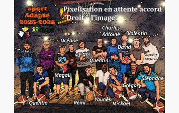 Sport Adapté - Collaboration ADAPEI Charente, Comité Sport Adapté Charente et VALECHEL GA BASKET.