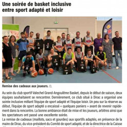 Soirée Sport Adapté vs Section Loisir